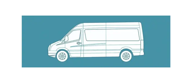 Sprinter van illustration