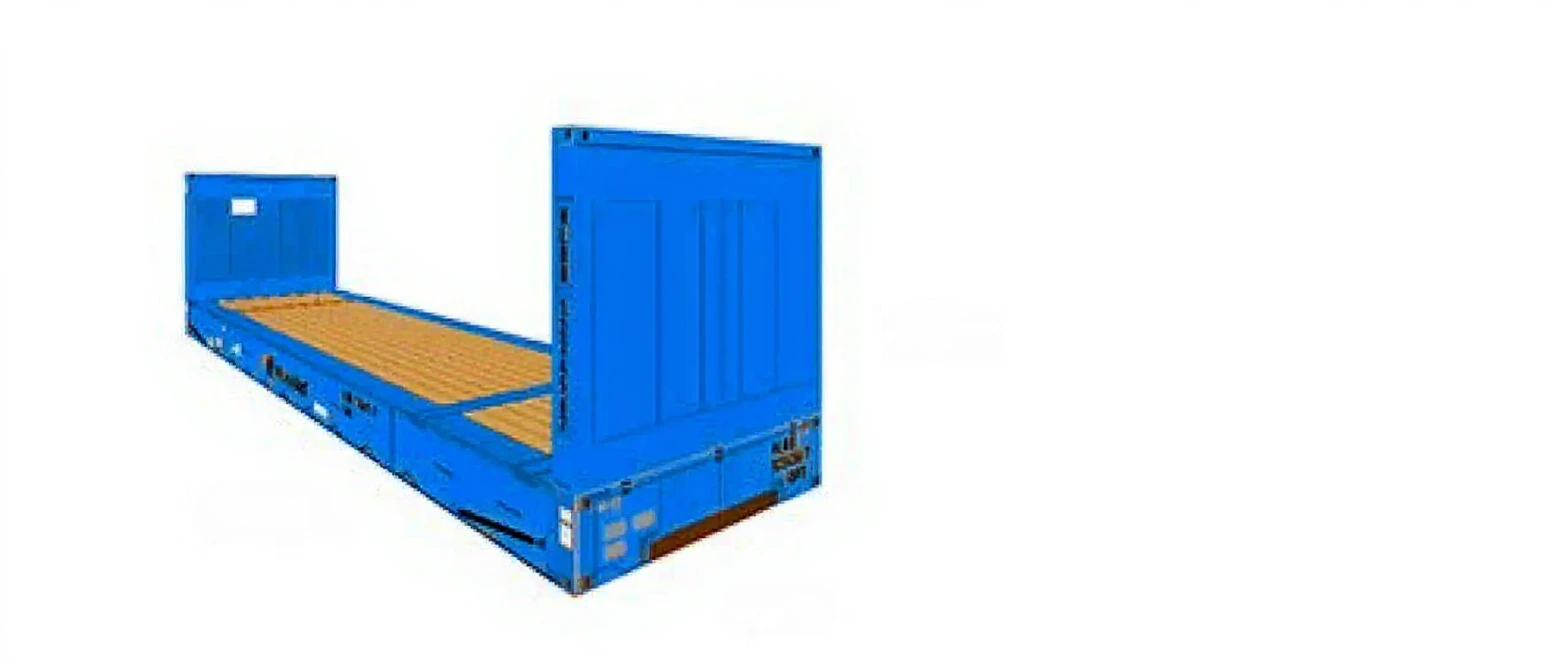 20ft Flat Rack Container